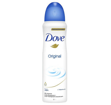 Dove Original with Vitamin E Αποσμητικό 48h σε Spray 150ml